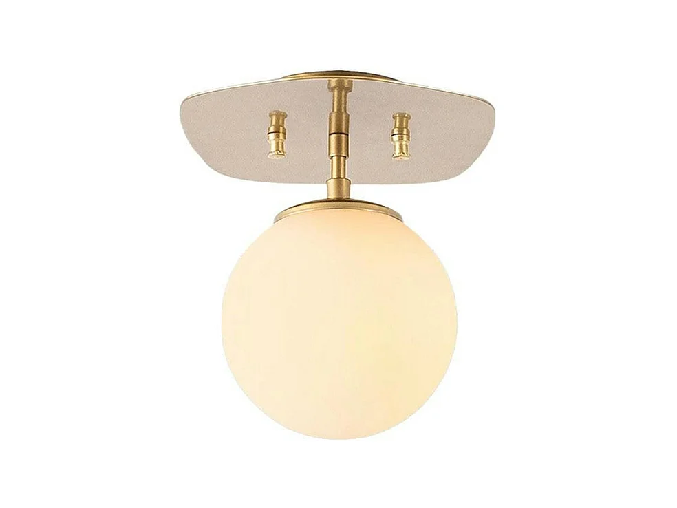 Plafonnier globe – finition dorée chic SIERRE