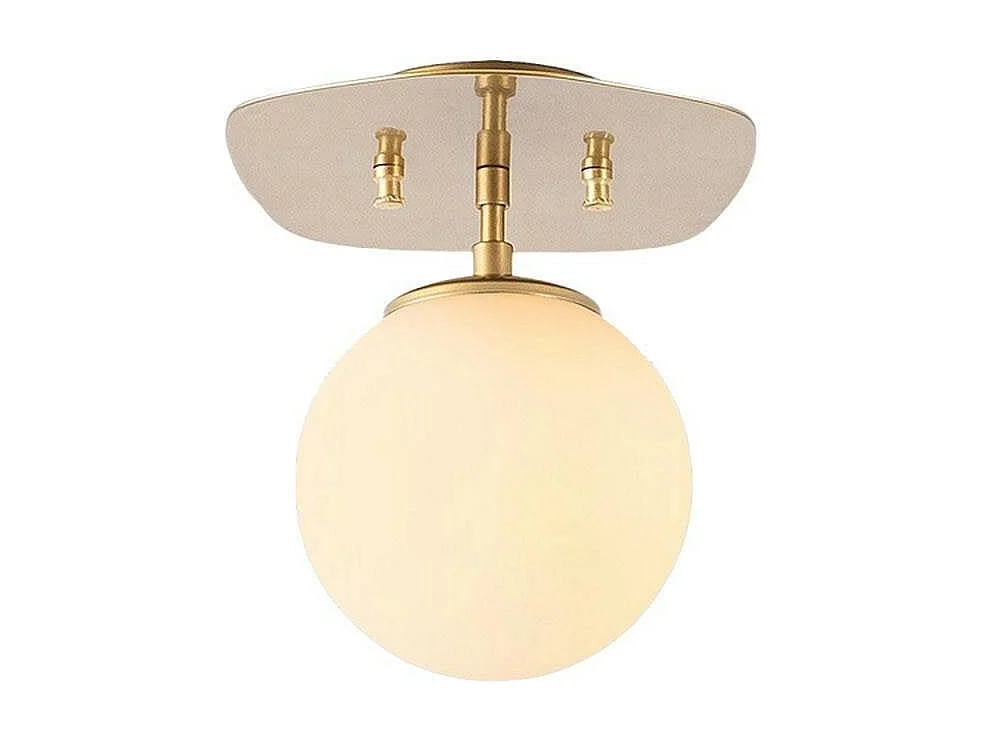 Plafonnier globe – finition dorée chic SIERRE
