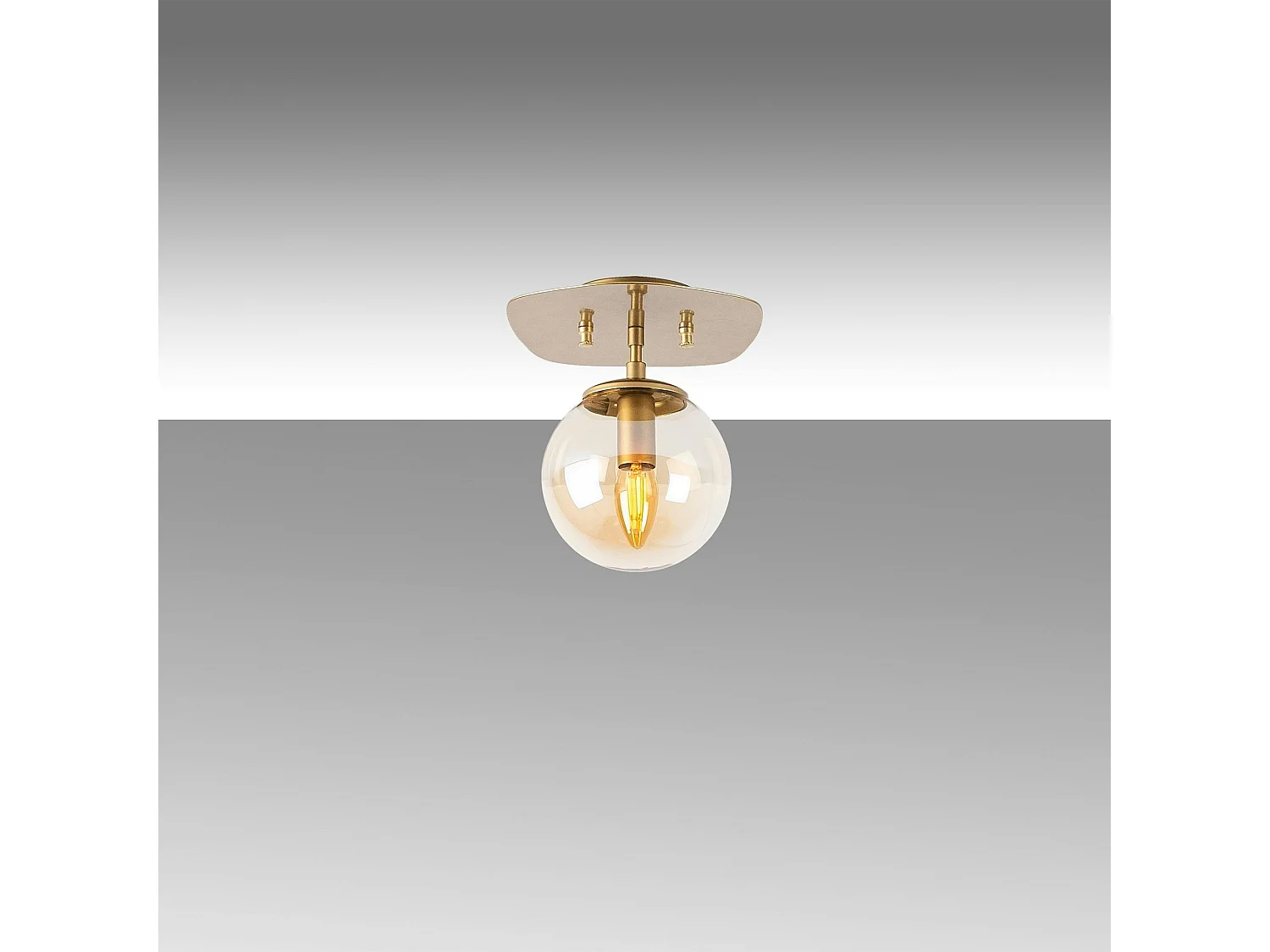 Plafonnier en verre – petit globe design SIERRE