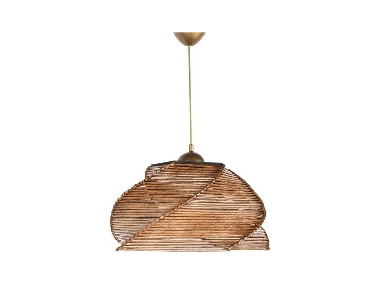 Suspension bohème forme ronde - spirale ø36 cm OLTEN