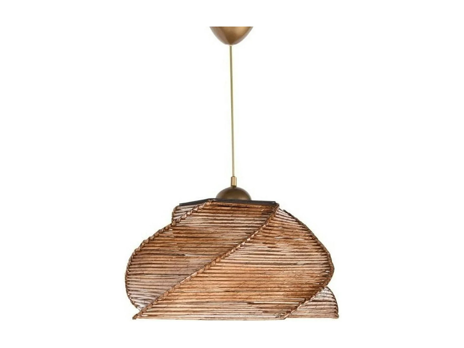 Suspension bohème forme ronde - spirale ø36 cm OLTEN