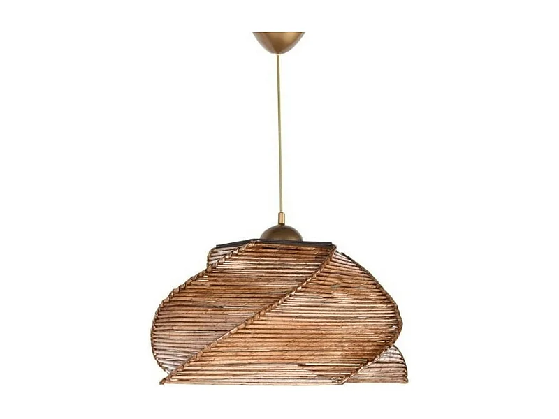 Suspension bohème forme ronde - spirale ø36 cm OLTEN