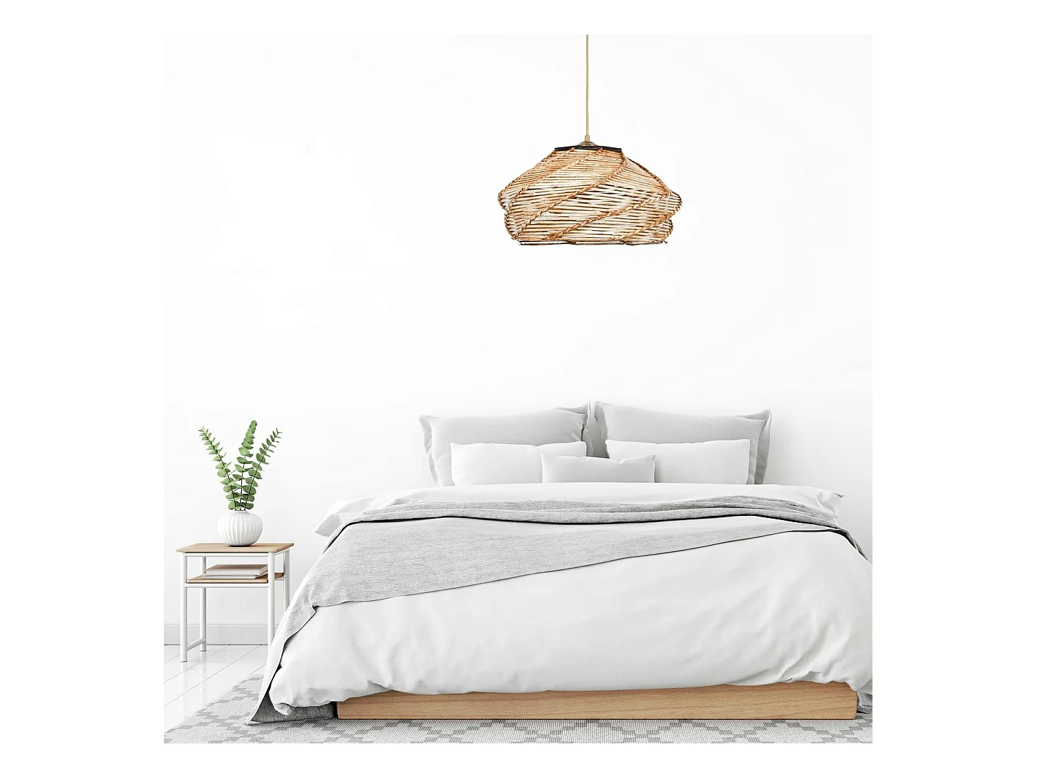 Suspension bohème forme ronde ø36 cm OLTEN