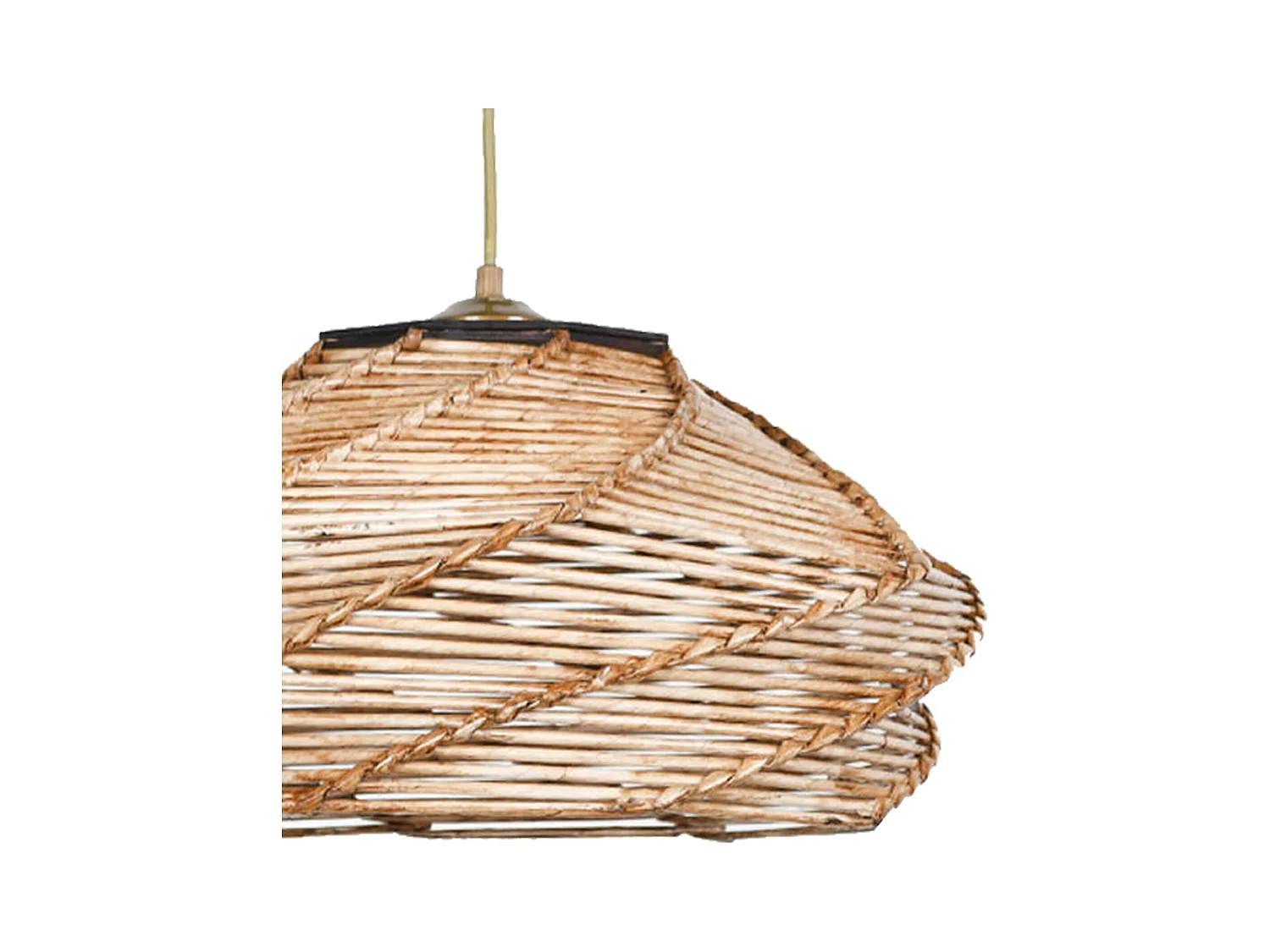 Suspension bohème forme ronde ø36 cm OLTEN