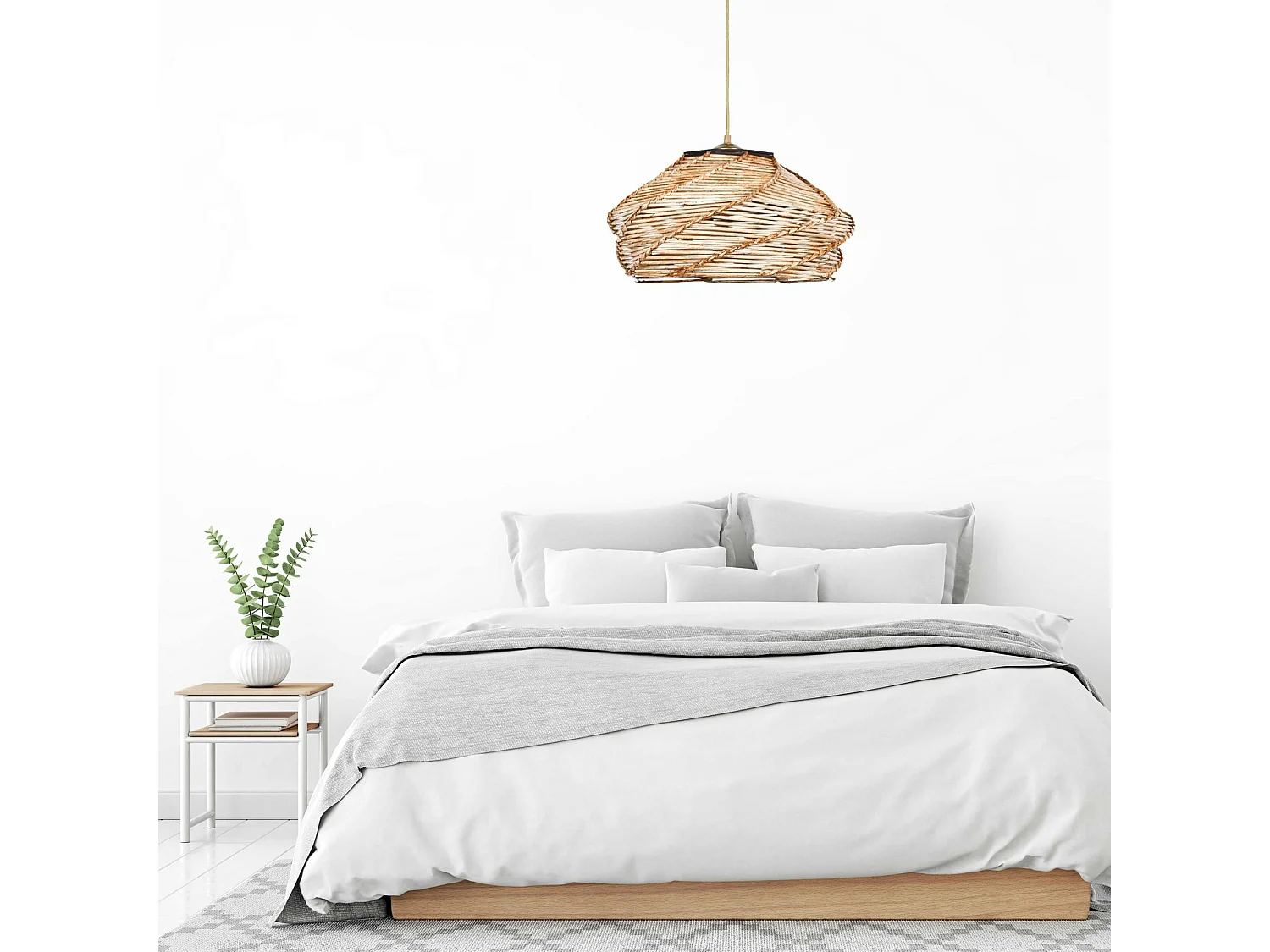 Suspension bohème forme ronde ø36 cm OLTEN