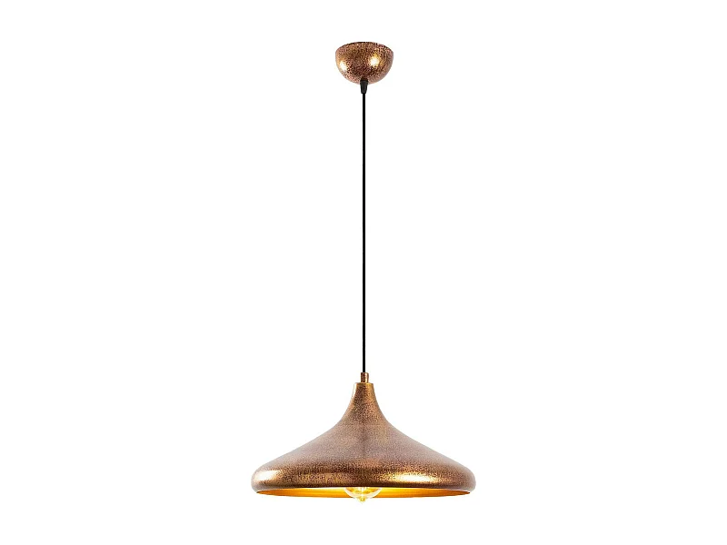 Suspension design cuivrée – forme soucoupe SILE