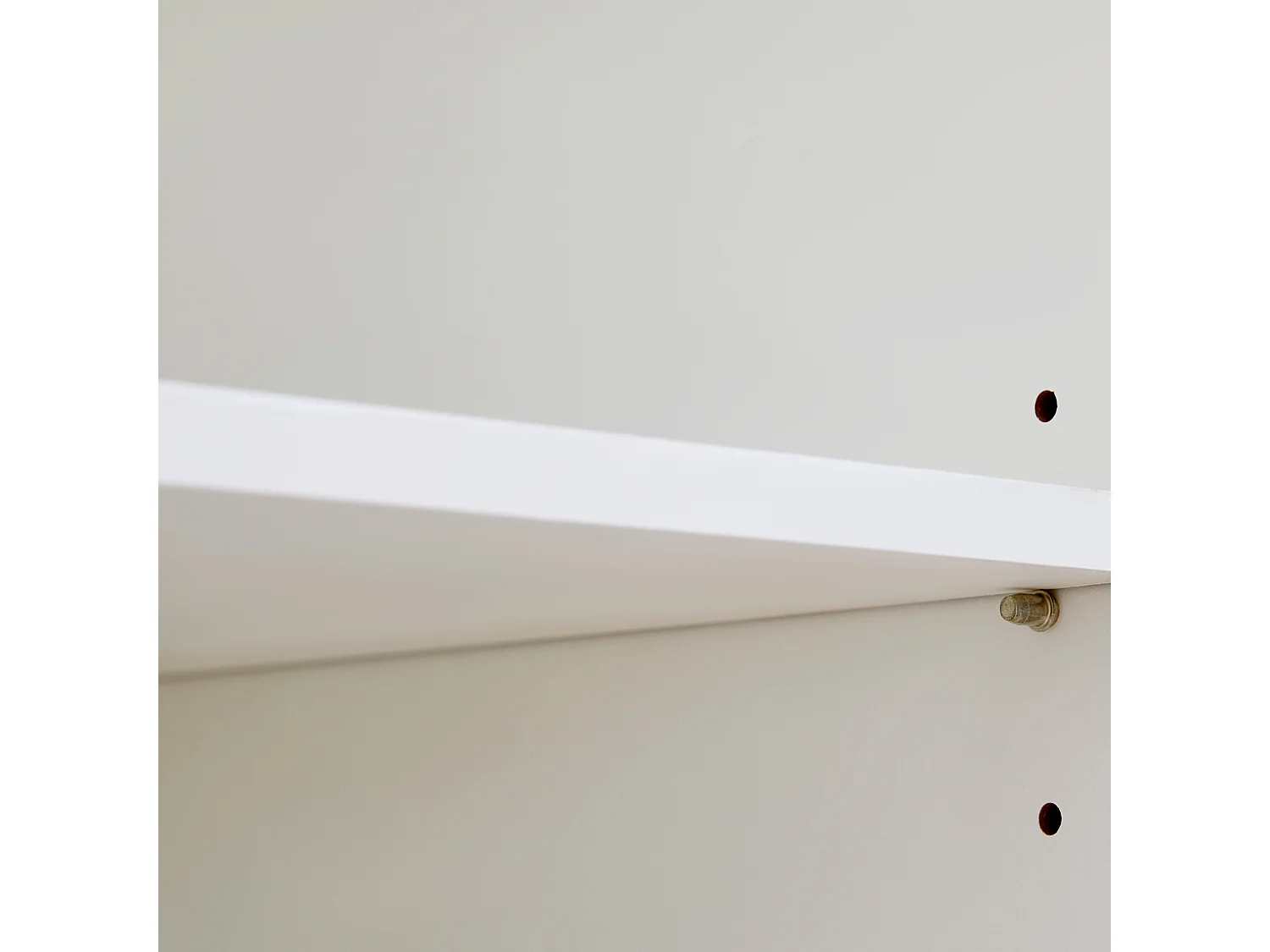 Buffet 4 portes pour salon, chambre et salle à manger Design bicolore 160 x 40 x 80 cm