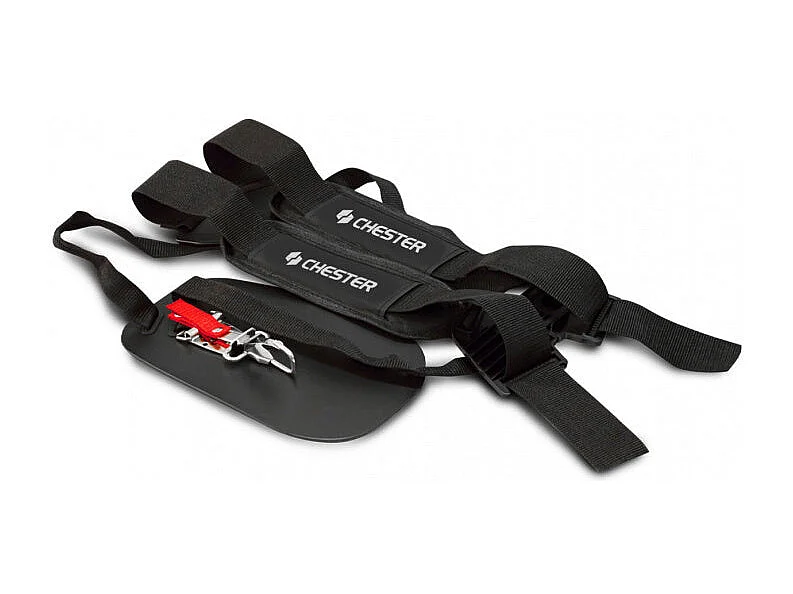 Débroussailleuse thermique 52 cm³ - 3 lames + 1 tête double fil - CHESTER