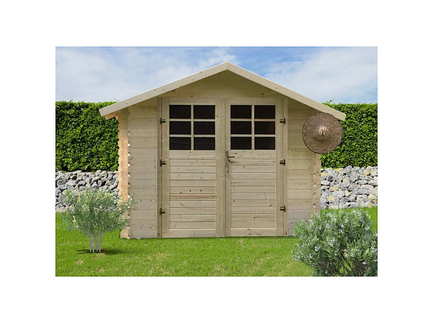 Abri de Jardin Solid Nina 5.9m² - 28mm (298x198cm)