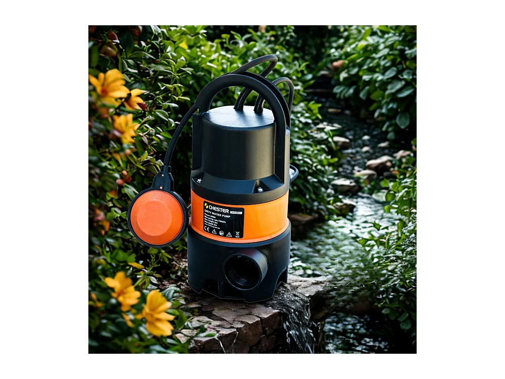 Pompe pour eaux chargées 400 w avec flotteur - CHESTER