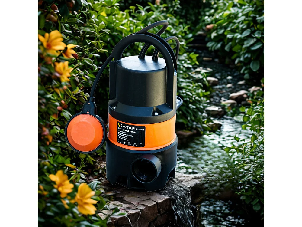 Pompe pour eaux chargées 400 w avec flotteur - CHESTER