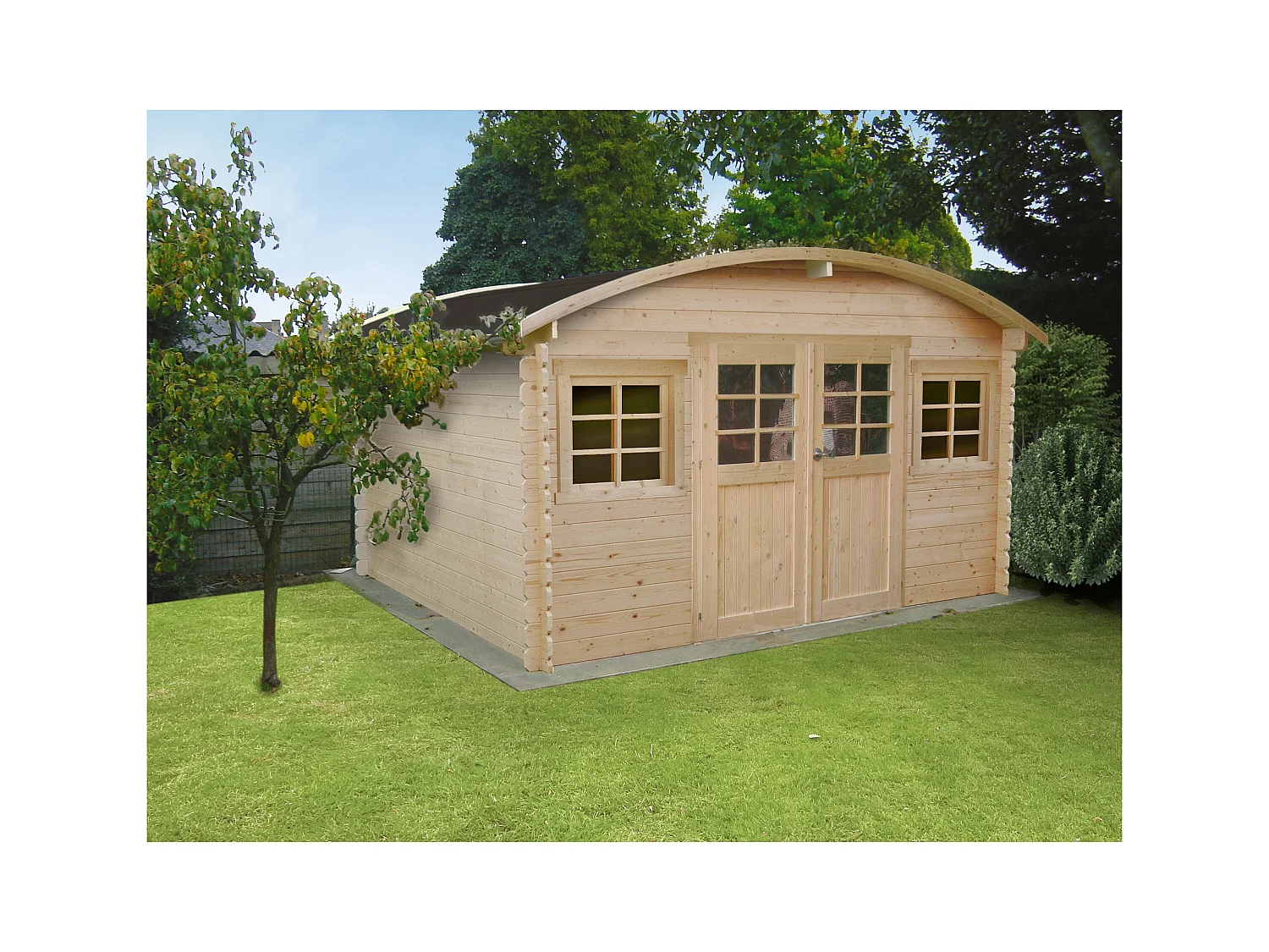 Abri Jardin Solid Dainville II - 11.56 m² - 388x298 cm