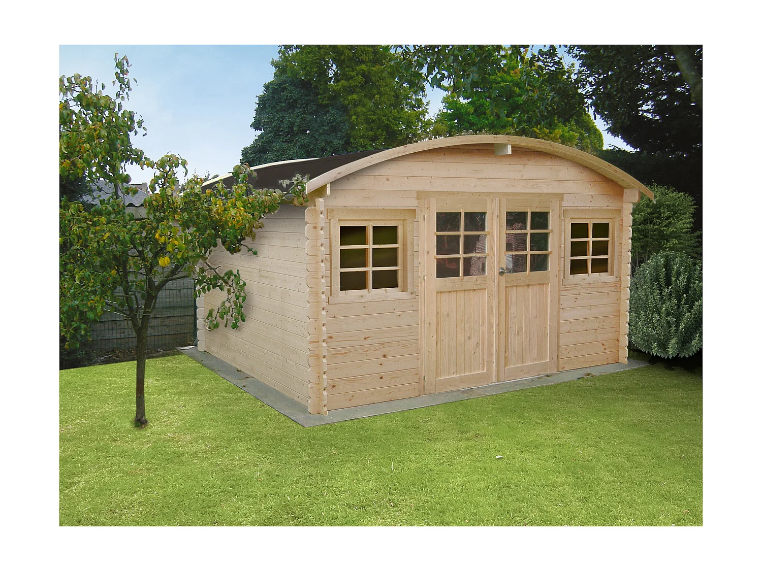Abri Jardin Solid Dainville II - 11.56 m² - 388x298 cm