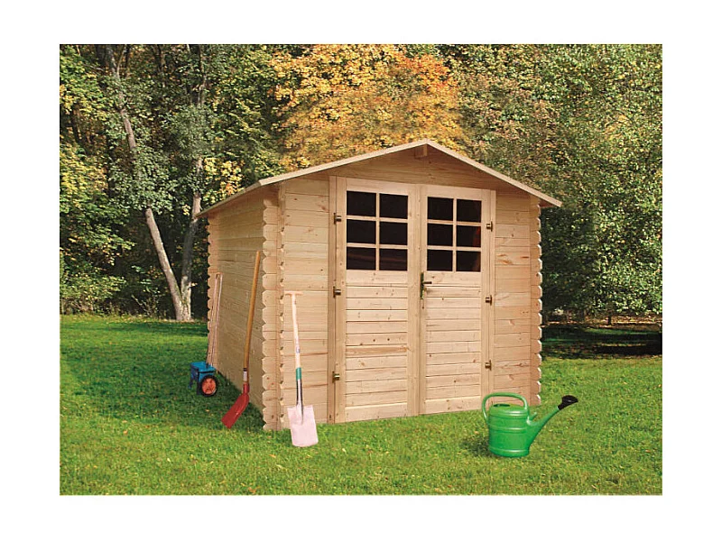 Abri Jardin Solid Guillaume 19mm (248x248cm) - 6.15m²