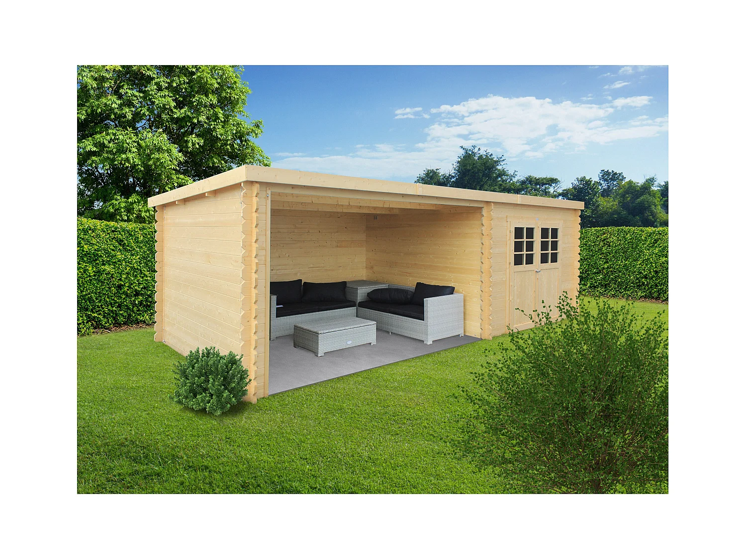 Abri de Jardin Solid Rohan 8.88m² - 298x298cm