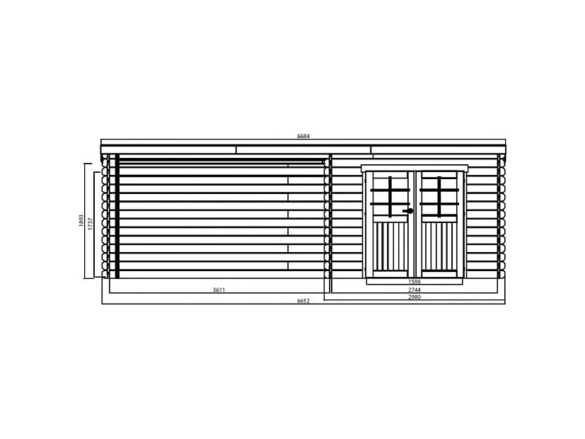 Abri de Jardin Solid Rohan 8.88m² - 298x298cm