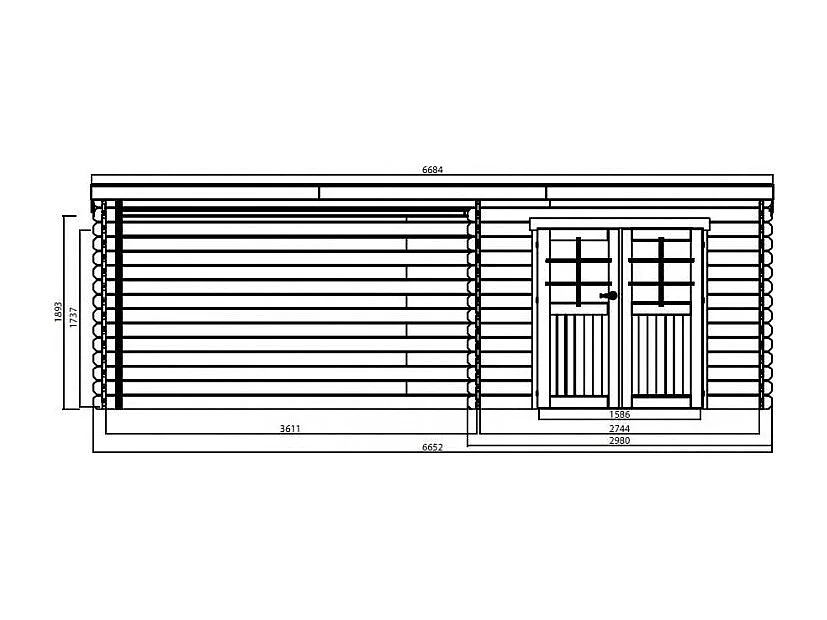 Abri de Jardin Solid Rohan 8.88m² - 298x298cm