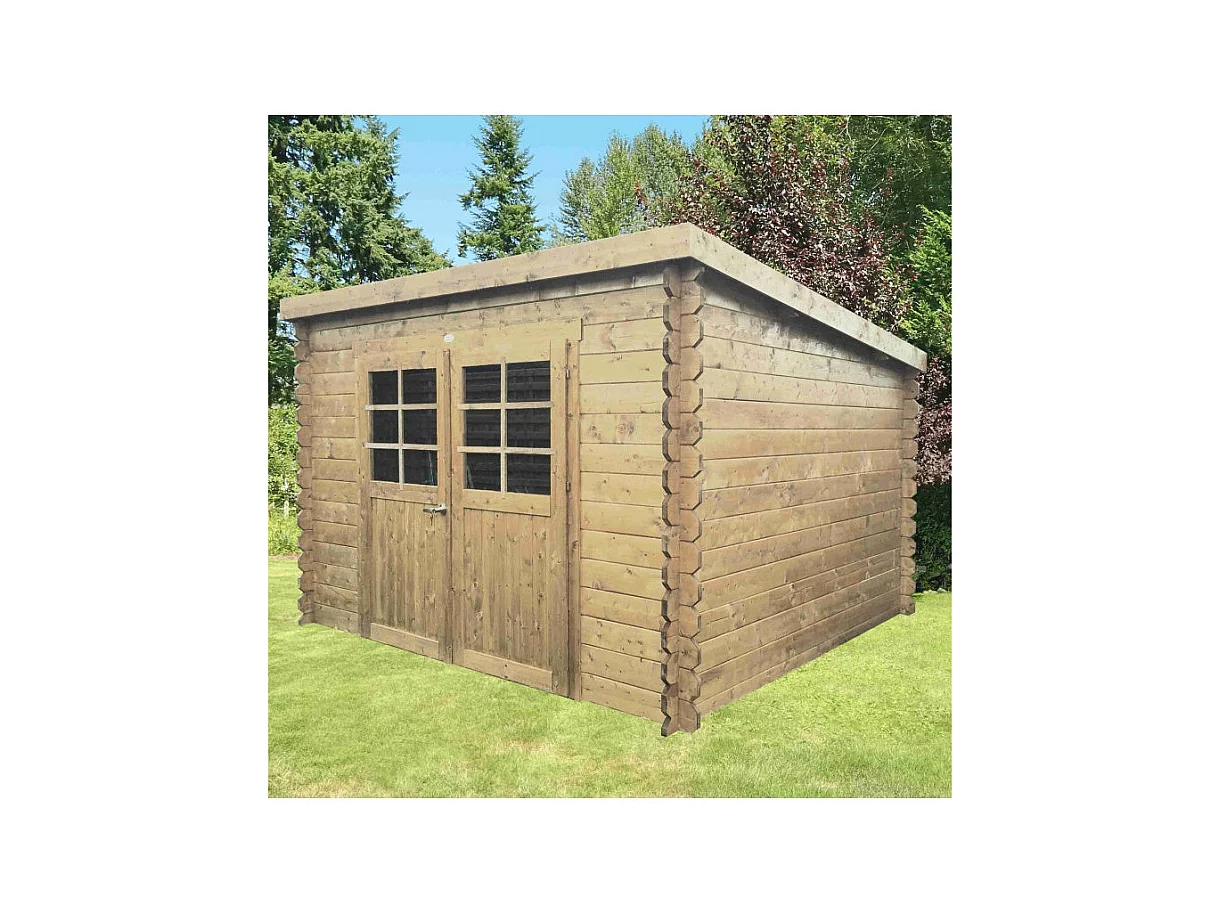 Abri de Jardin Solid Riom 7.09m² - 298x238cm