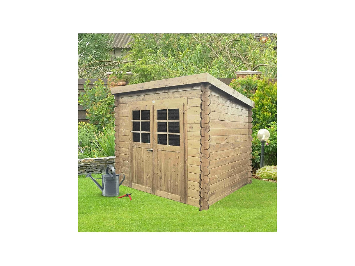 Abri de Jardin Solid STENDAL - 4.91m² - 248x198cm