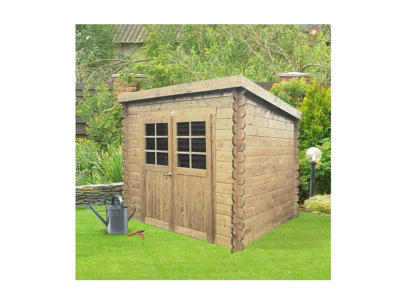 Abri de Jardin Solid STENDAL - 4.91m² - 248x198cm