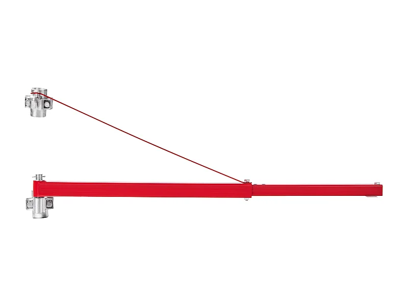 Braccio di Supporto SucceBuy di Palanare Elettrico, Carico Massimo di 599 kg, Supporto Girevole per Scaffali