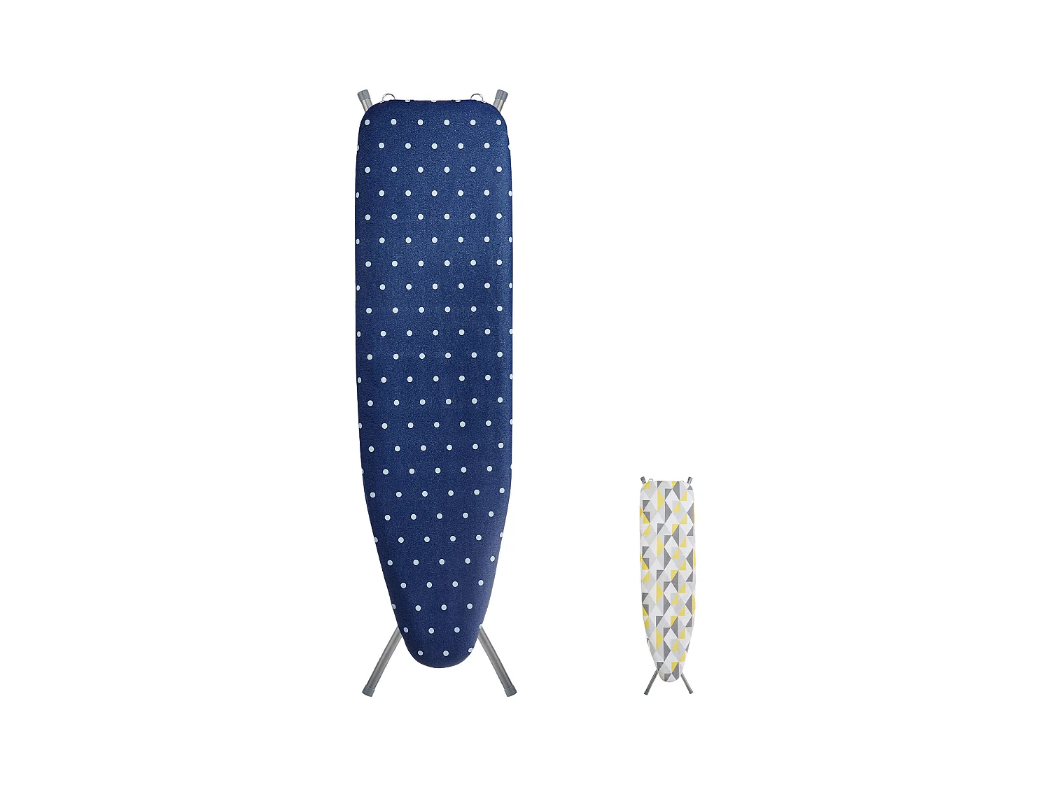 Planche à Repasser SucceBuy, avec Plateau de Rangement et Épaisseur de 4 Couches, Hauteurs Réglables