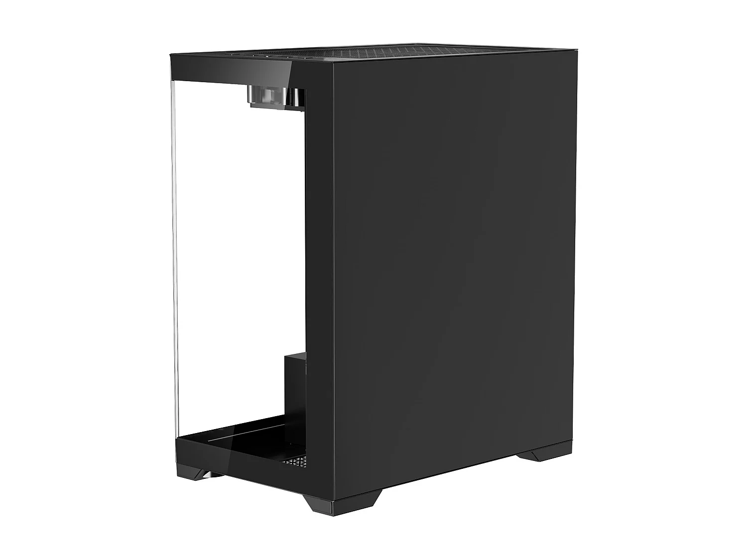 Boîtier PC Gaming SucceBuy, Panneau en Verre Trempé, Flux d'Air Optimisé, Filtre Anti-Poussière, 2 Ventilateurs de 12cm, Adapté aux GPU jusqu'à 36cm
