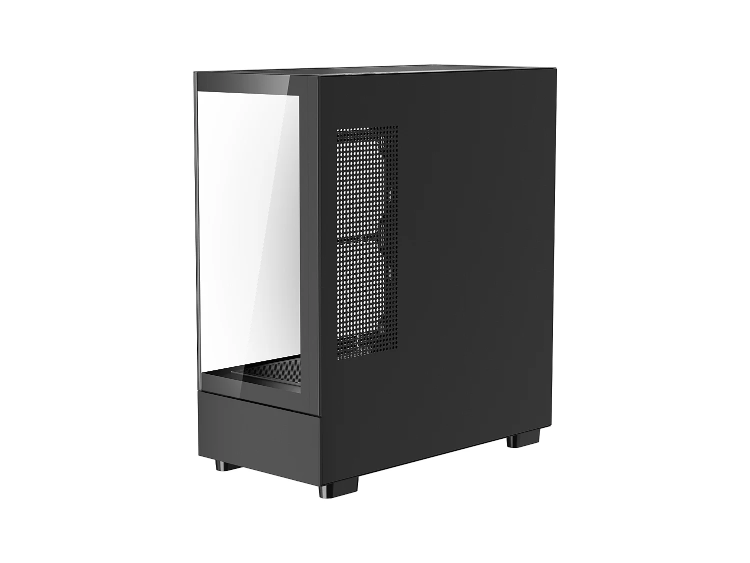 Boîtier PC Gaming SucceBuy, Panneau en Verre Trempé, Protection contre la Poussière, 6 Ventilateurs PWM ARGB de 12cm, Compatible avec les GPU jusqu'à 41cm de Long