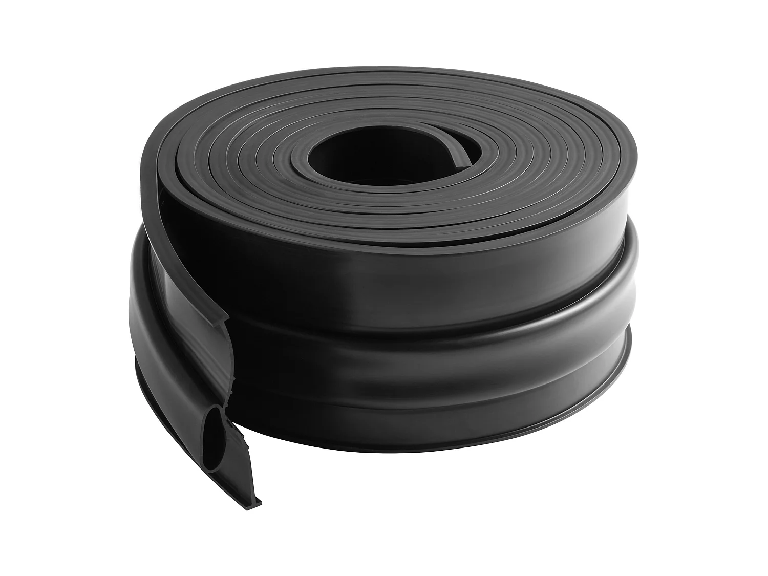 Bande d'Étanchéité SucceBuy de Seuil et de Bas de Porte de Garage de 488cm, PVC Imperméable Universel