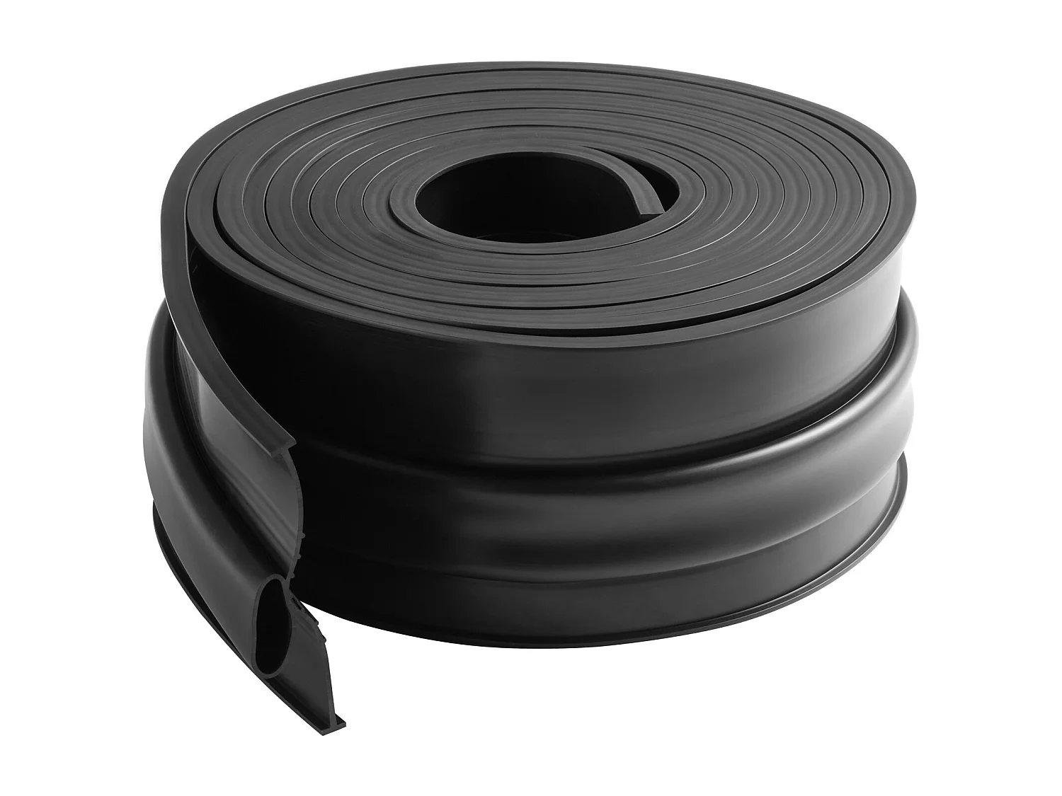 Bande d'Étanchéité SucceBuy de Seuil et de Bas de Porte de Garage de 488cm, PVC Imperméable Universel