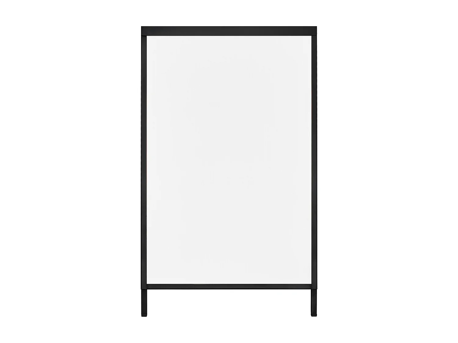 Panneau de Trottoir Extérieur SucceBuy, en Forme de A, 61 x 91 cm, Facile à Ranger et à Transporter