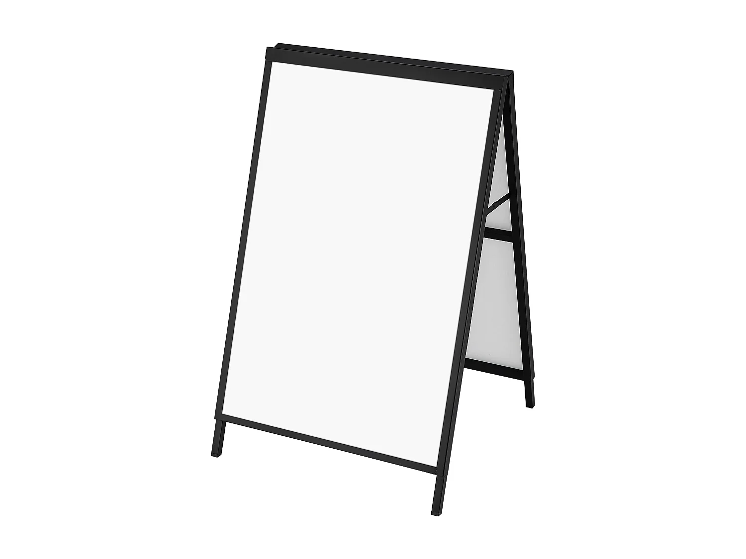 Panneau de Trottoir Extérieur SucceBuy, en Forme de A, 61 x 91 cm, Facile à Ranger et à Transporter