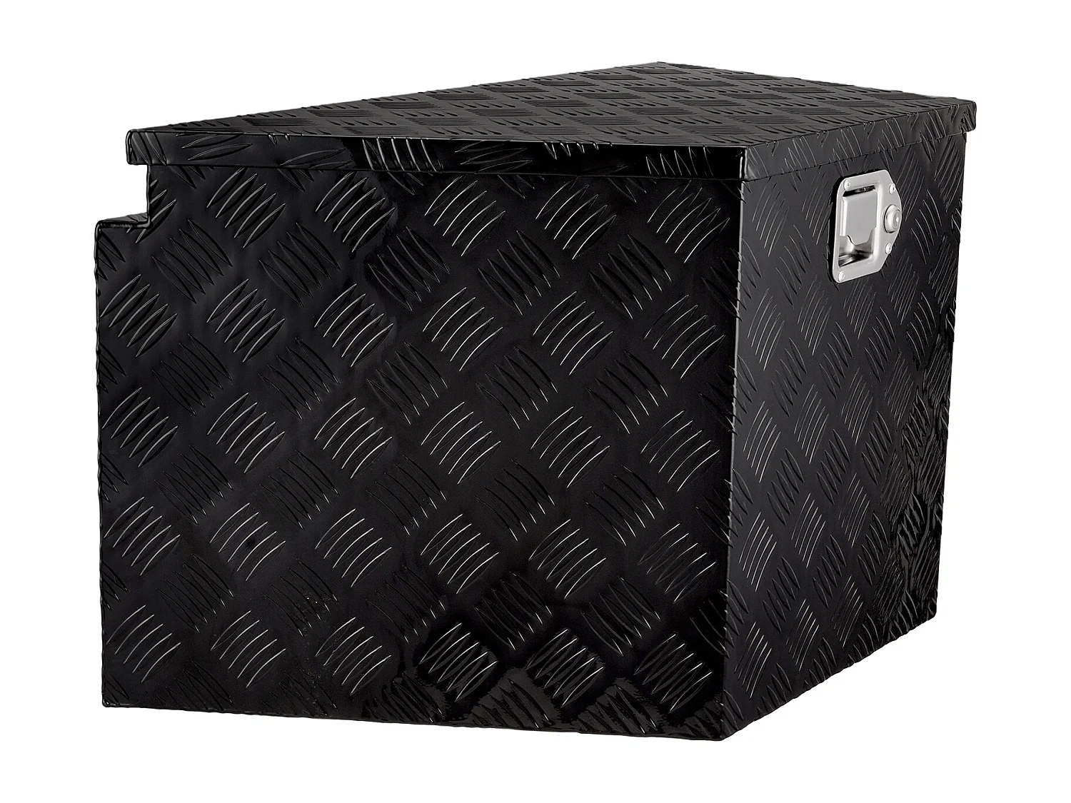 Scatola Porta Attrezzi per Rimorchio SucceBuy, 99 x 42 x 30 cm, in Lega di Alluminio e Chiavi di Chiusura