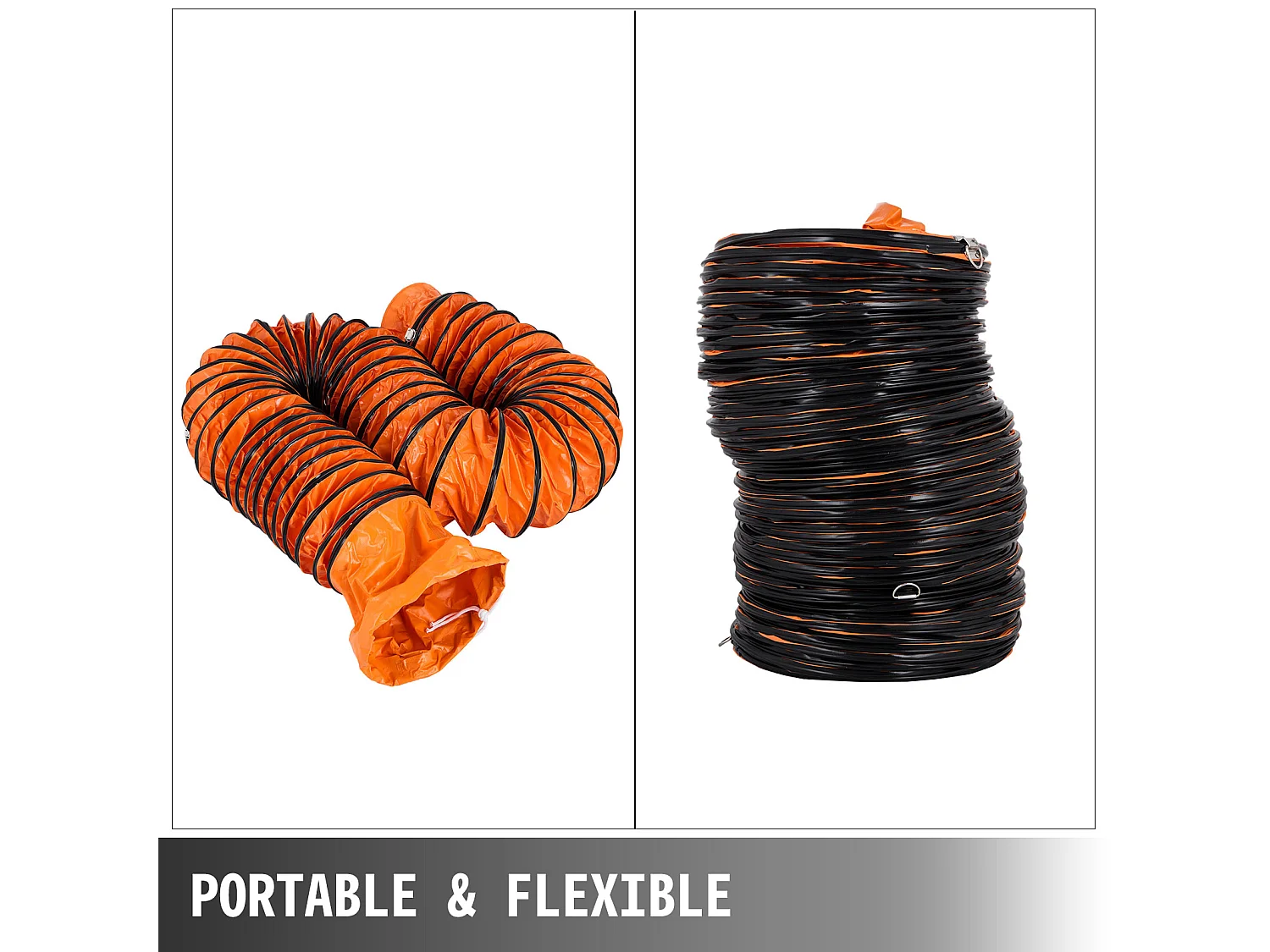 Tuyau Flexible SucceBuy, en PVC de 762 cm, Diamètre de 30 cm pour Ventilateurs d'Extraction