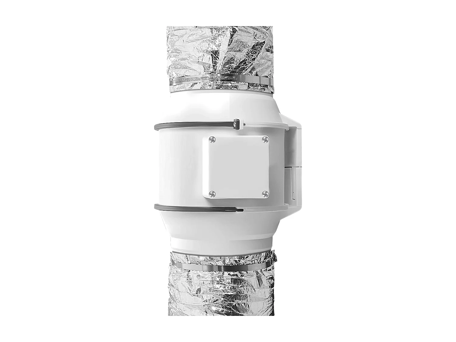 Isoliertes Flexibles Rohr SucceBuy für Trocknerlüftungsrohr 20.3CMx760CM Lüftung CVC R-6.0