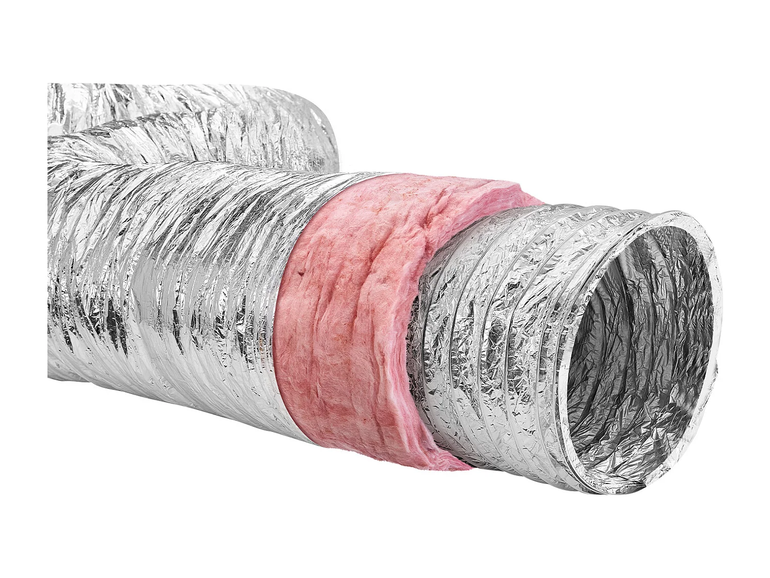 Isoliertes Flexibles Rohr SucceBuy für Trocknerlüftungsrohr 20.3CMx760CM Lüftung CVC R-6.0