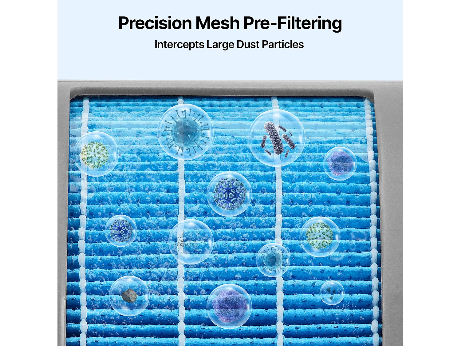 Filtre de Rechange SucceBuy pour Humidificateur à Évaporation, Lot de 2 pour Modèle 10 L/2,64 G