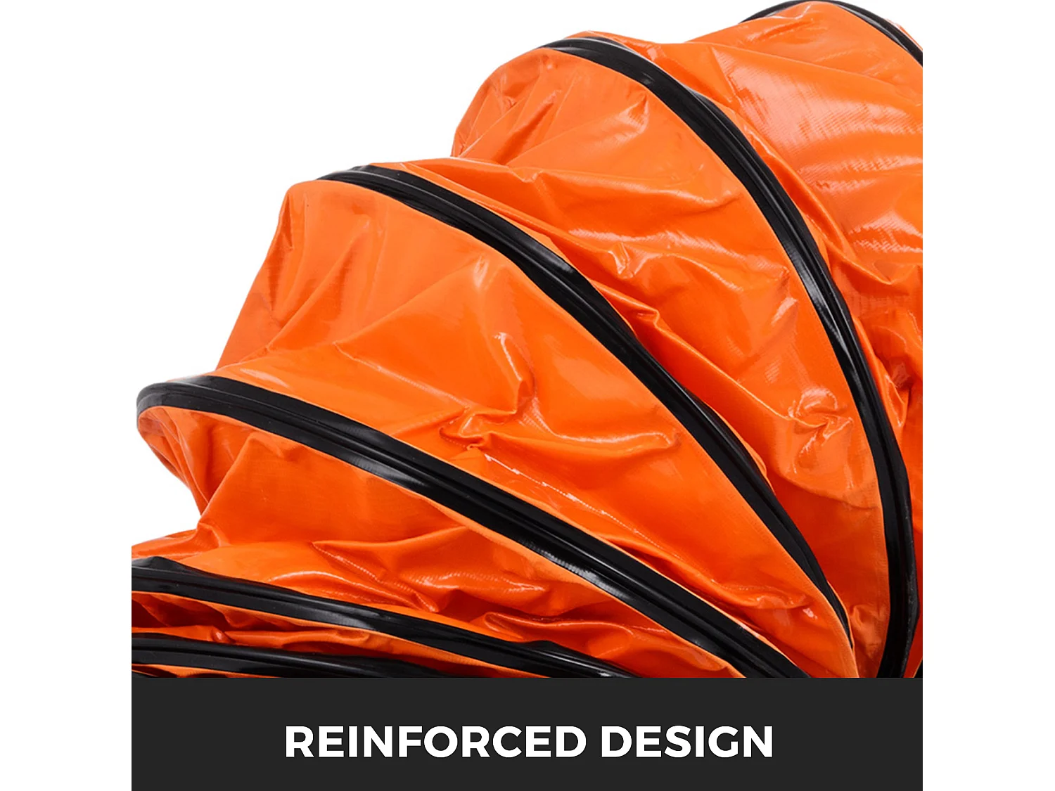 Tubo SucceBuy Tubo Flexibile in PVC di 762 CM per Ventilatore di Estrazione di 25,4CM di Diametro, 250 mm