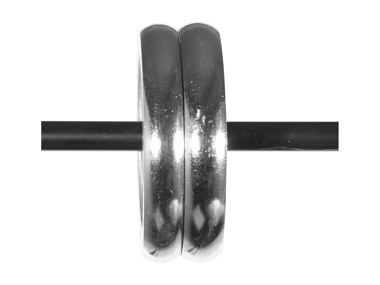 Tringles à Rideaux à Double Tige SucceBuy, de 183 à 366 cm de Longueur Réglable avec Embouts de Capuchon