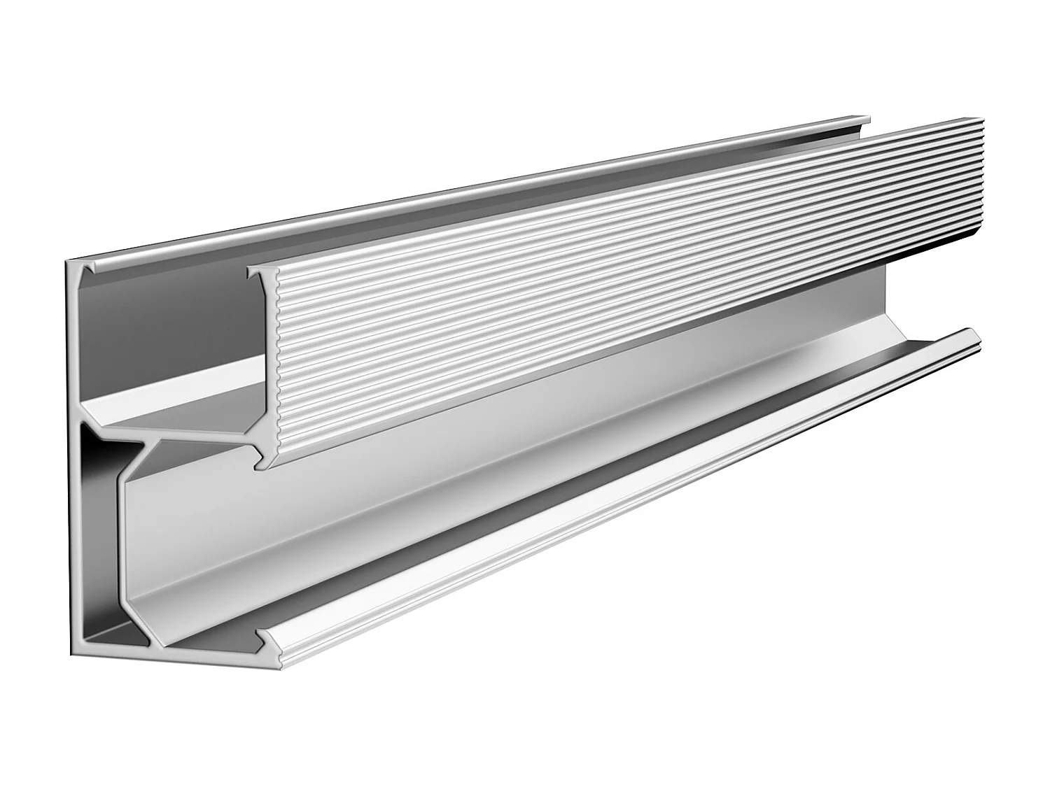 Supports de Montage de Panneaux Solaires SucceBuy, avec Rails et Pinces pour Toits, pour Toit en Bois, Toit en Métal, Toit en Béton