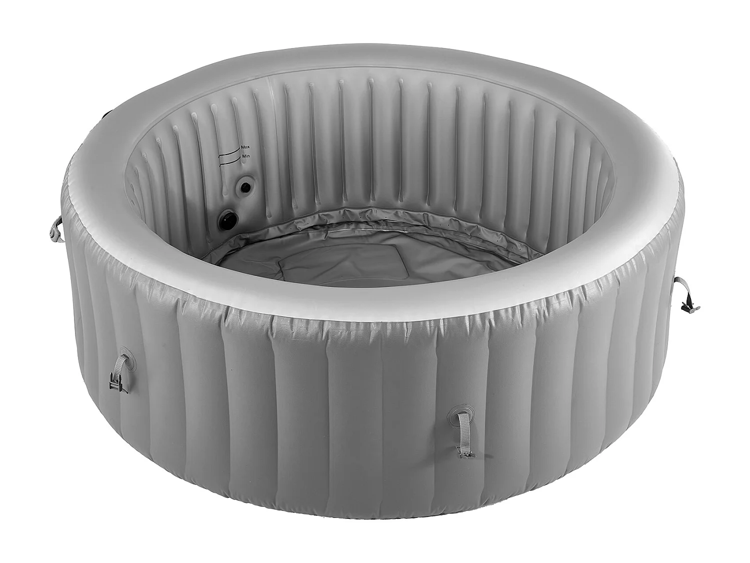 Spa Gonflable Rond Bains SucceBuy, à Remous d’Extérieur 6-8 Personnes, 240x 66 cm