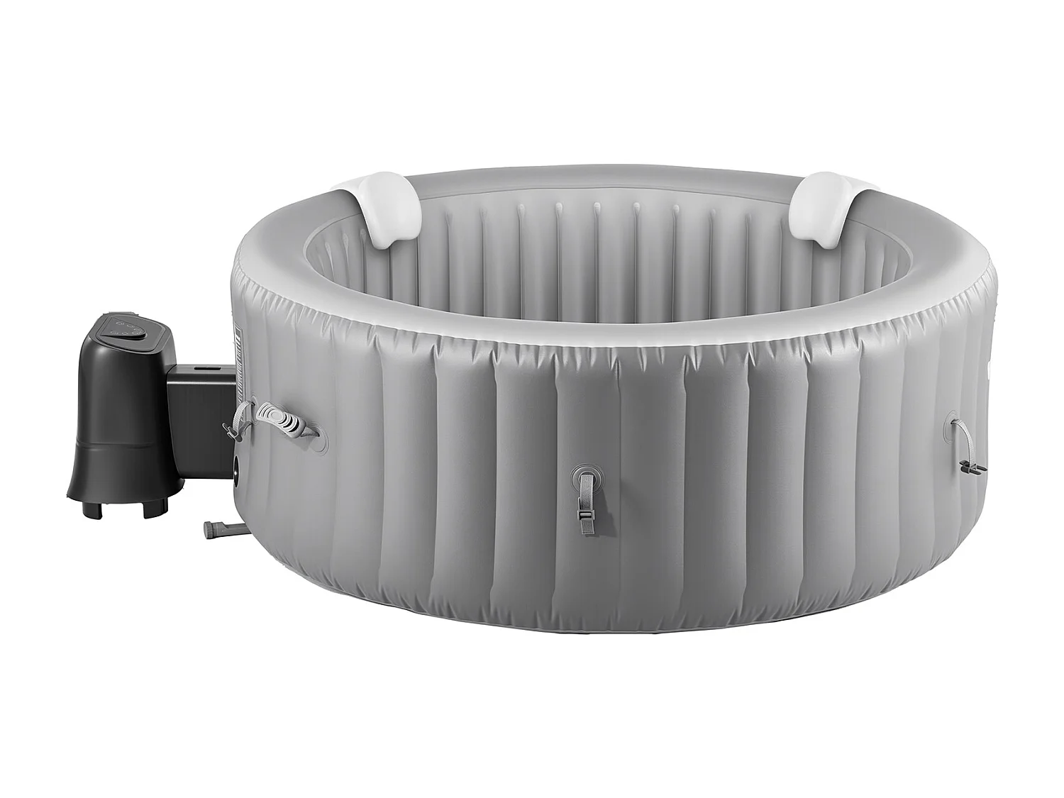 Spa Gonflable Rond Bains SucceBuy, à Remous d’Extérieur 6-8 Personnes, 240x 66 cm