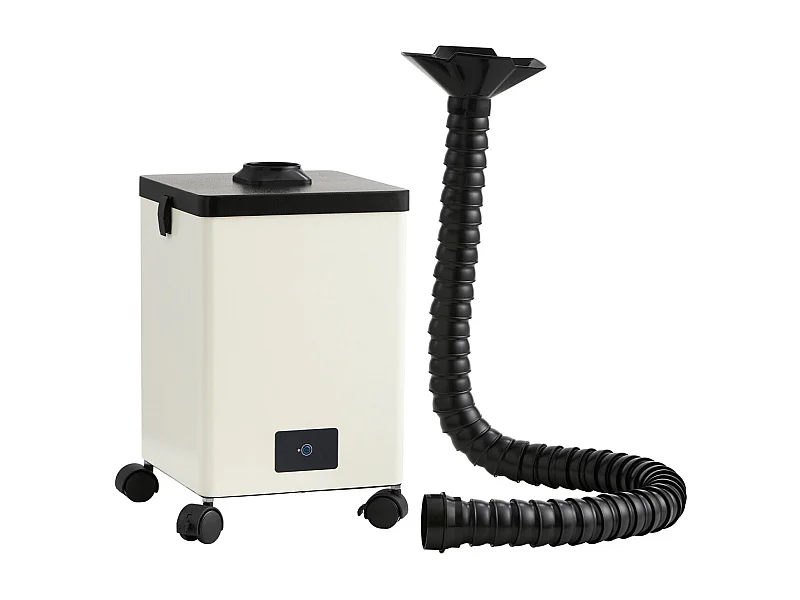 Lassen Rookafzuiger SucceBuy 150 W 3-Traps Filters 332 m³/h, Compacte Lassen Rookabsorber voor Lassen Graveren Doe-het-zelf Schoonheidssalon