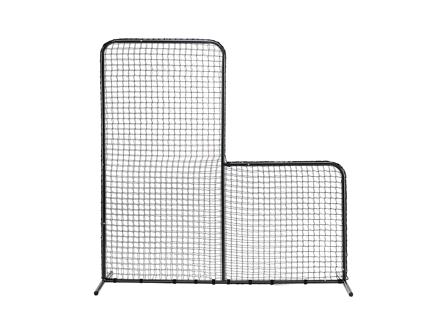 Baseballnetz SucceBuy, für Schlagercage, Softballschutznetz 210 x 210 cm, für Wettkämpfe, Tägliches Training oder  Gelegentliche Spiele