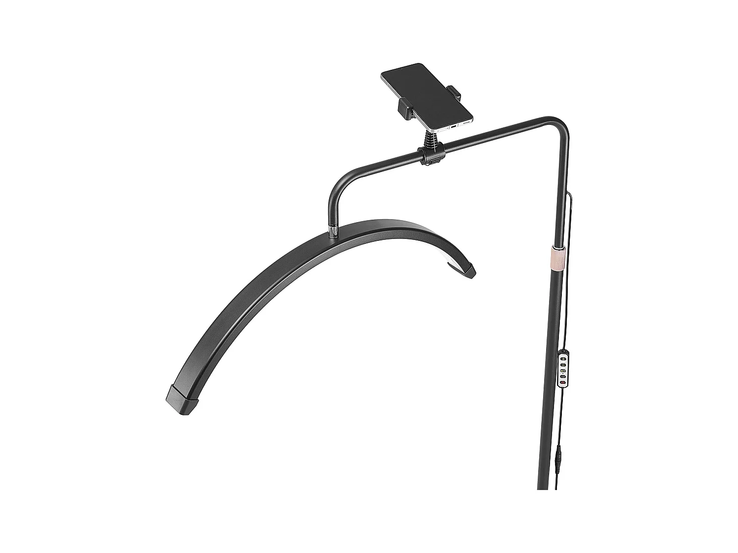 Lampe d’Esthéticienne, SucceBuy, Lampe à Cils 584.2 mm Demi-lune pour Esthéticienne - Lampe à Cils LED à Intensité Variable, Arquée