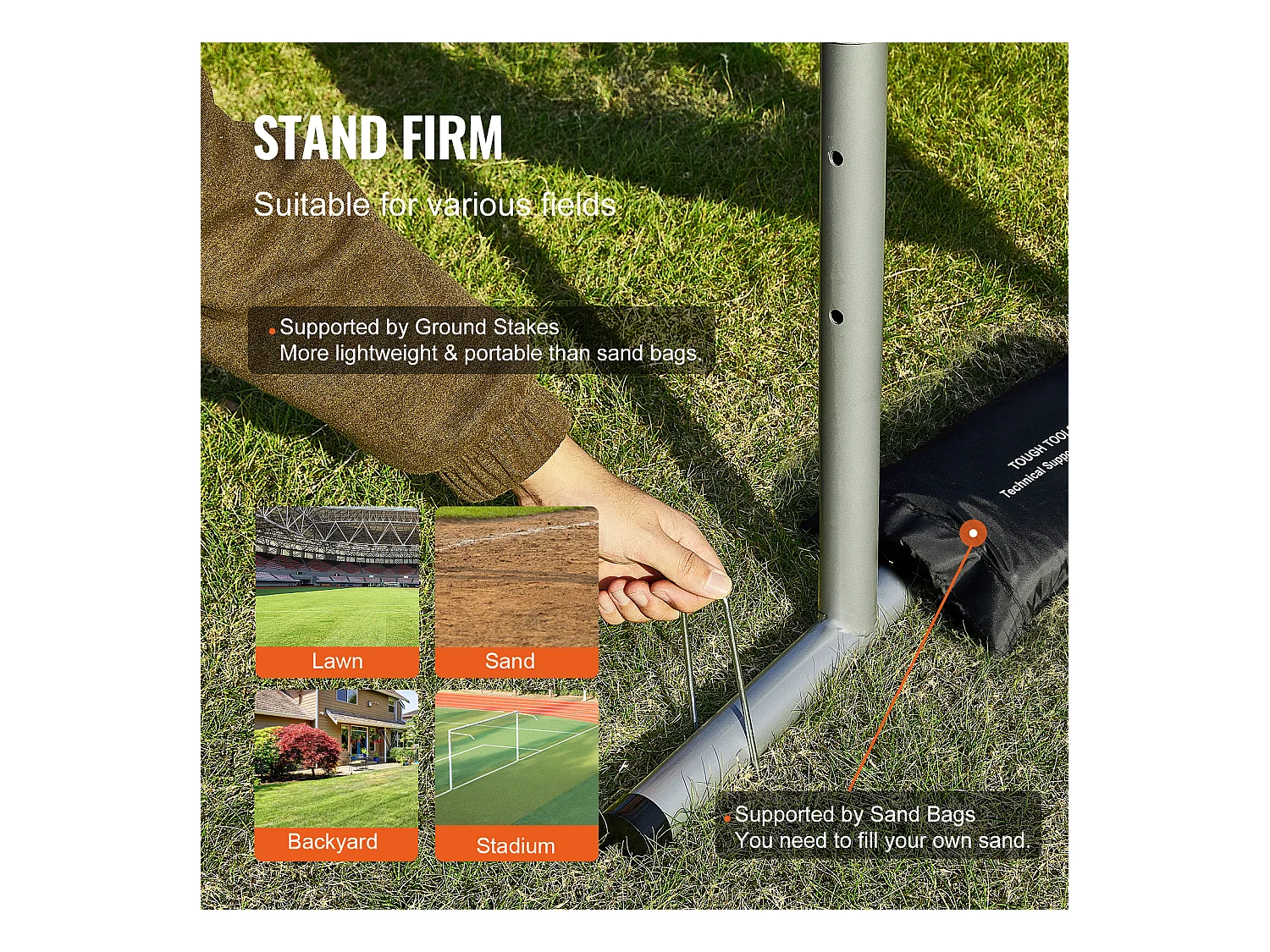 Filet d'Entraînement de Baseball SucceBuy 50,8 x 74 cm, 9 Troux, Hauteur Réglable sur 3 Niveaux