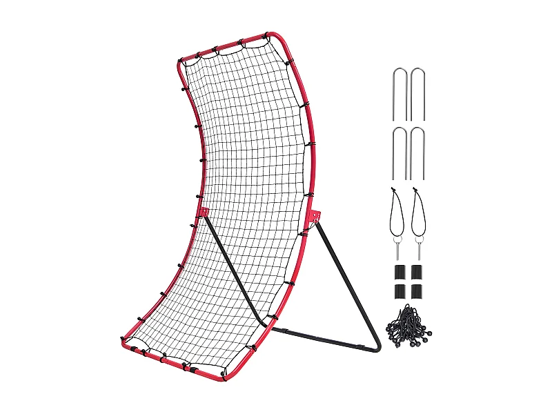 Rete di Rimbalzo SucceBuy per Baseball e Softball, 122 x 167 cm, PitchBack per Tutti gli Angoli, per l'Allenamento sul Campo e il Lancio