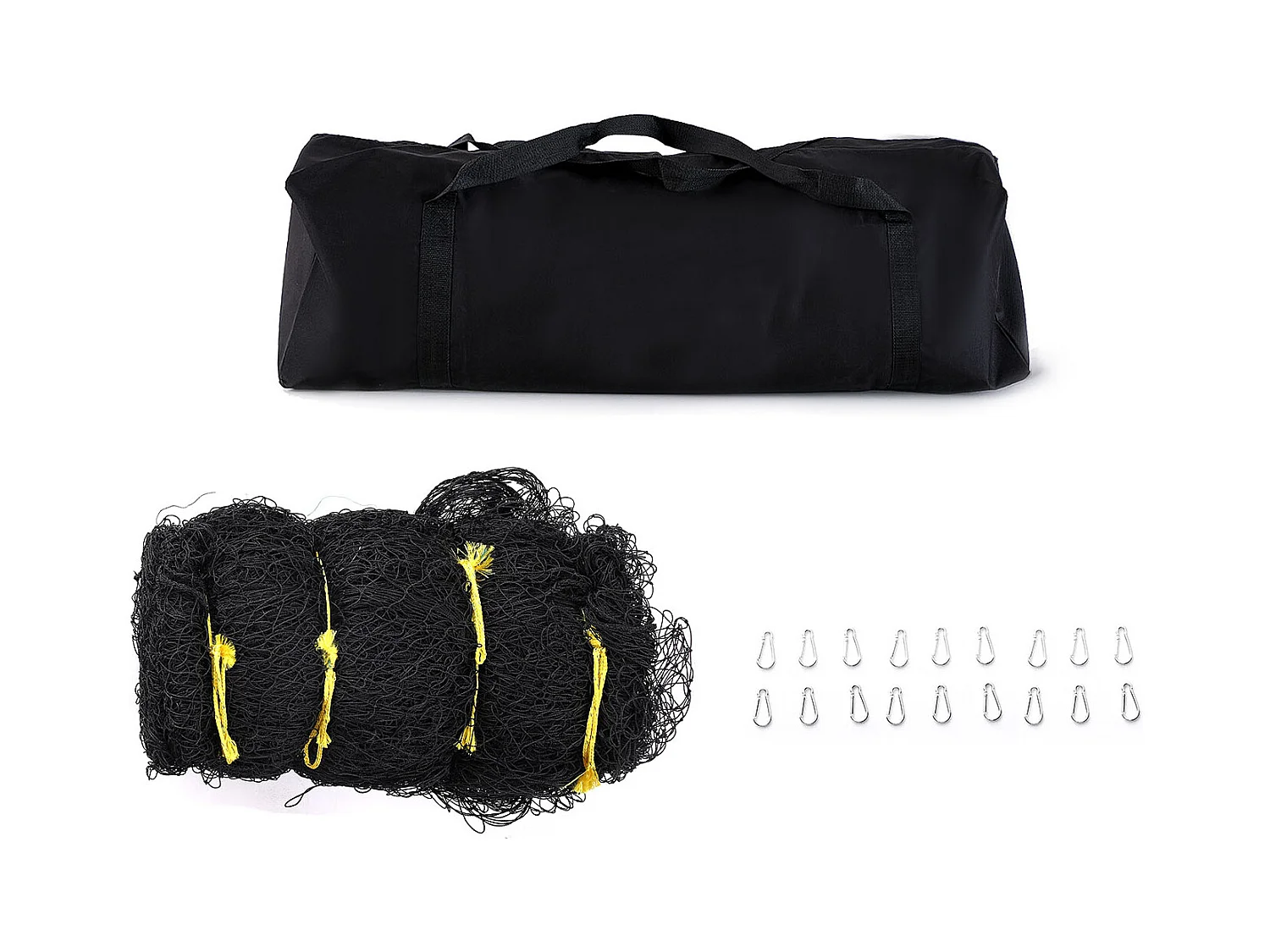 Filet d'Entraînement de Baseball SucceBuy 17,4 m, Filet en PE avec Porte et Sac de Transport, Âge de Lancer Portable avec Porte et Sac de Transport