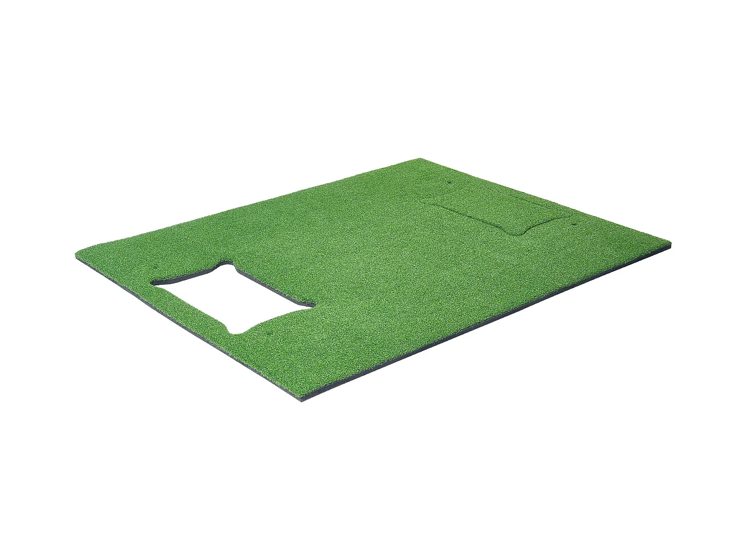 Tapis de Frappe SucceBuy de Golf 12.7 x10.2cm, Tapis d'Entraînement Épais pour Entraînement de Conduite et de Chipping en Intérieur/Extérieur