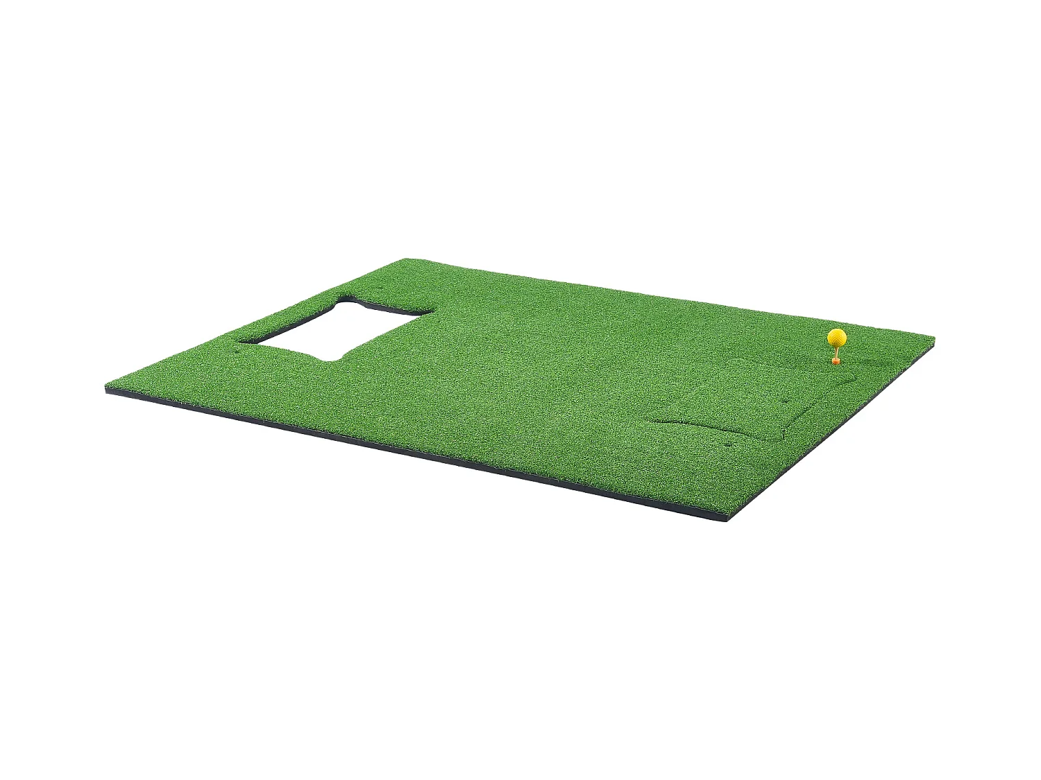 Tapis de Frappe SucceBuy de Golf 12.7 x10.2cm, Tapis d'Entraînement Épais pour Entraînement de Conduite et de Chipping en Intérieur/Extérieur